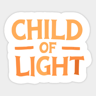 child of light Sticker